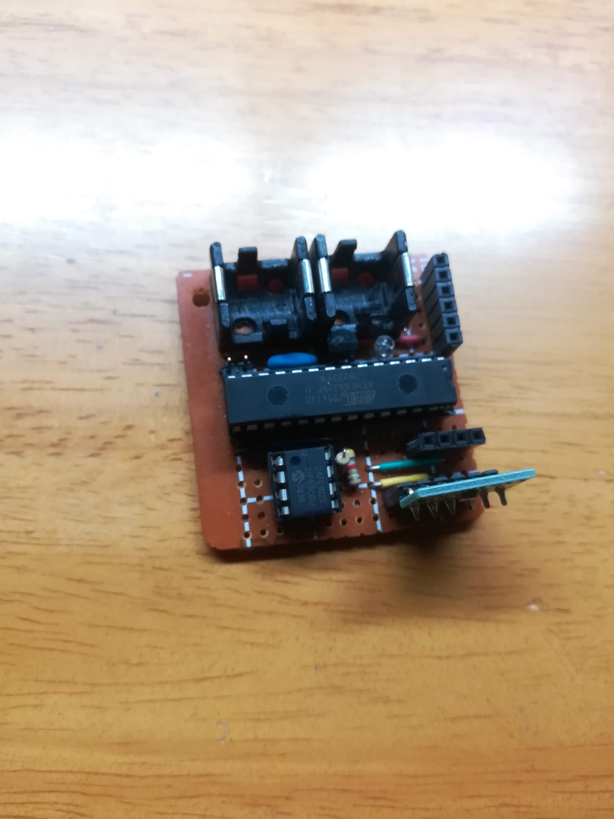 モデルロケット高度計の基板